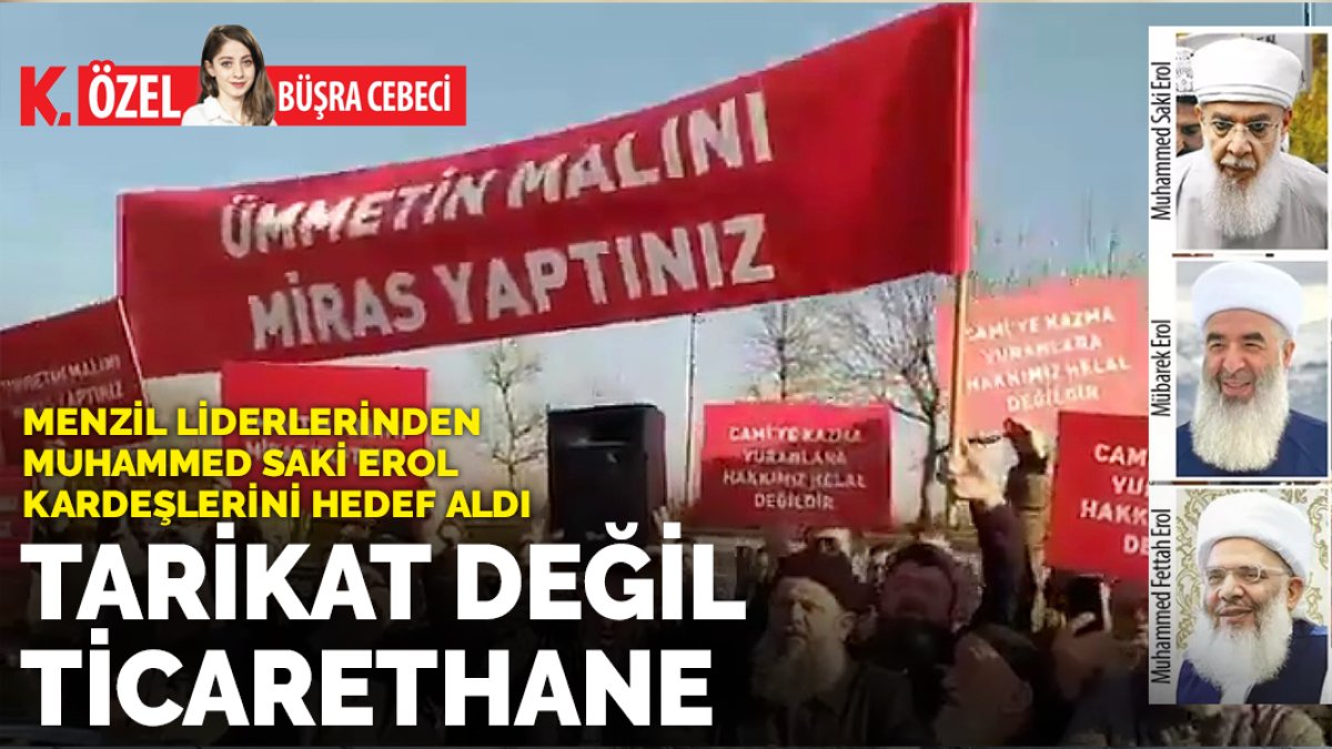 ‘Tarikat ticaret aracı oldu’