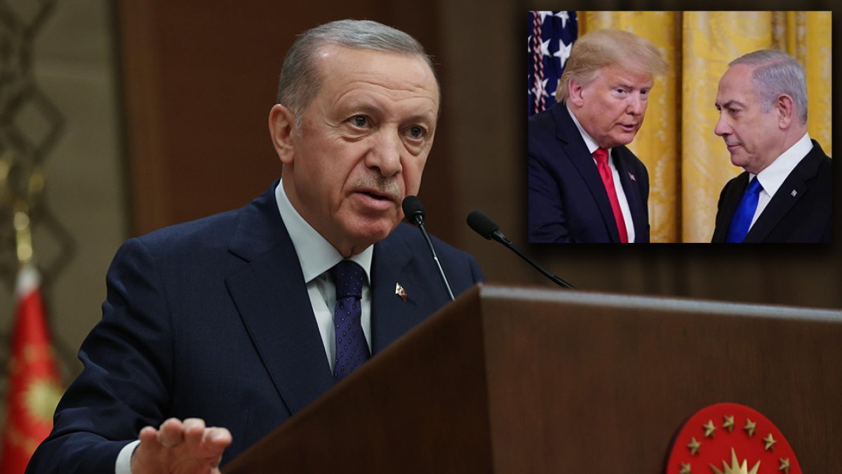 Erdoğan'dan Trump'ın Gazze planına tepki: Dünya barışı için tehdit