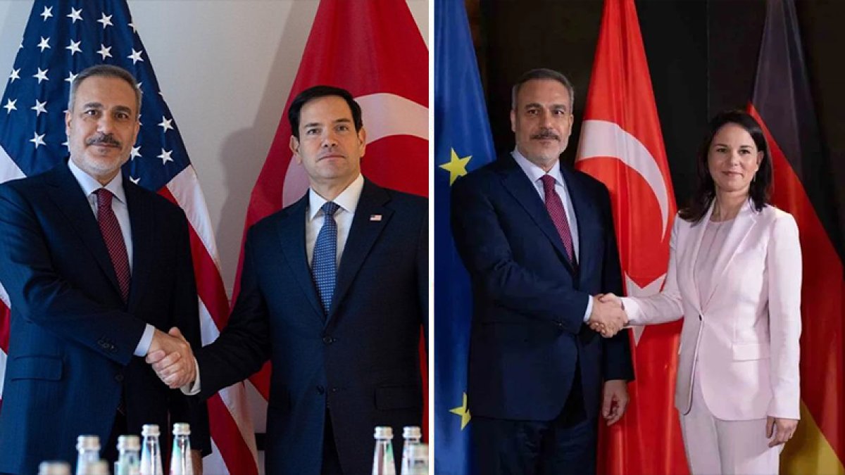 Fidan'dan Münih'te yoğun diplomasi trafiği: ABD ve Almanya Dışişleri Bakanı ile görüştü