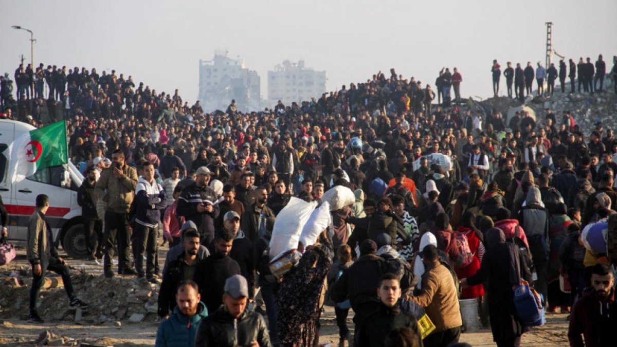 Gazze'de Trump'ın planına protesto: Topraklarımızı terk etmeyeceğiz
