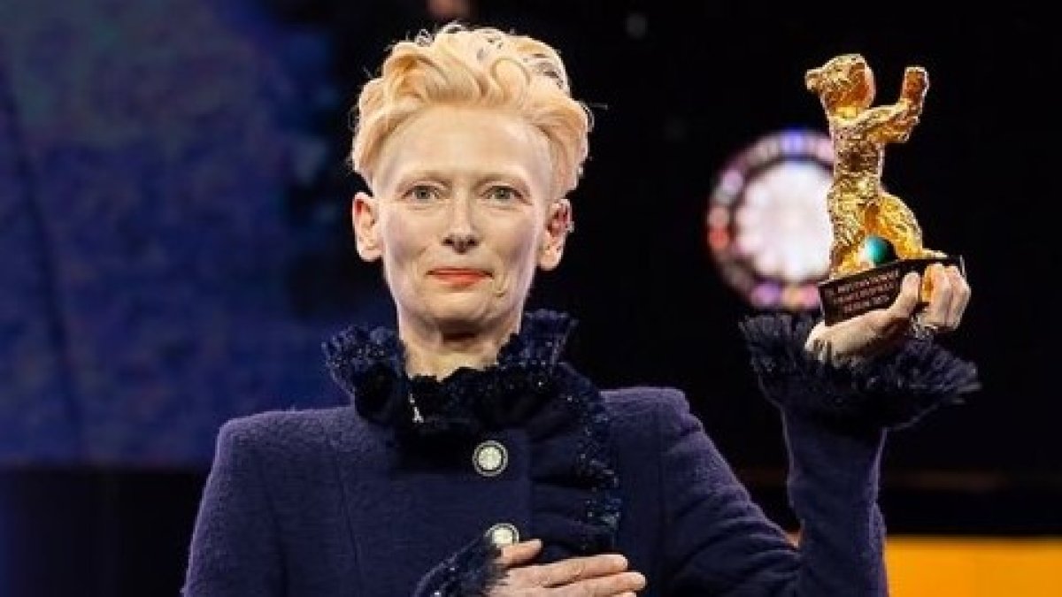 Berlinale’nin Gazze ayıbını Swinton kapattı