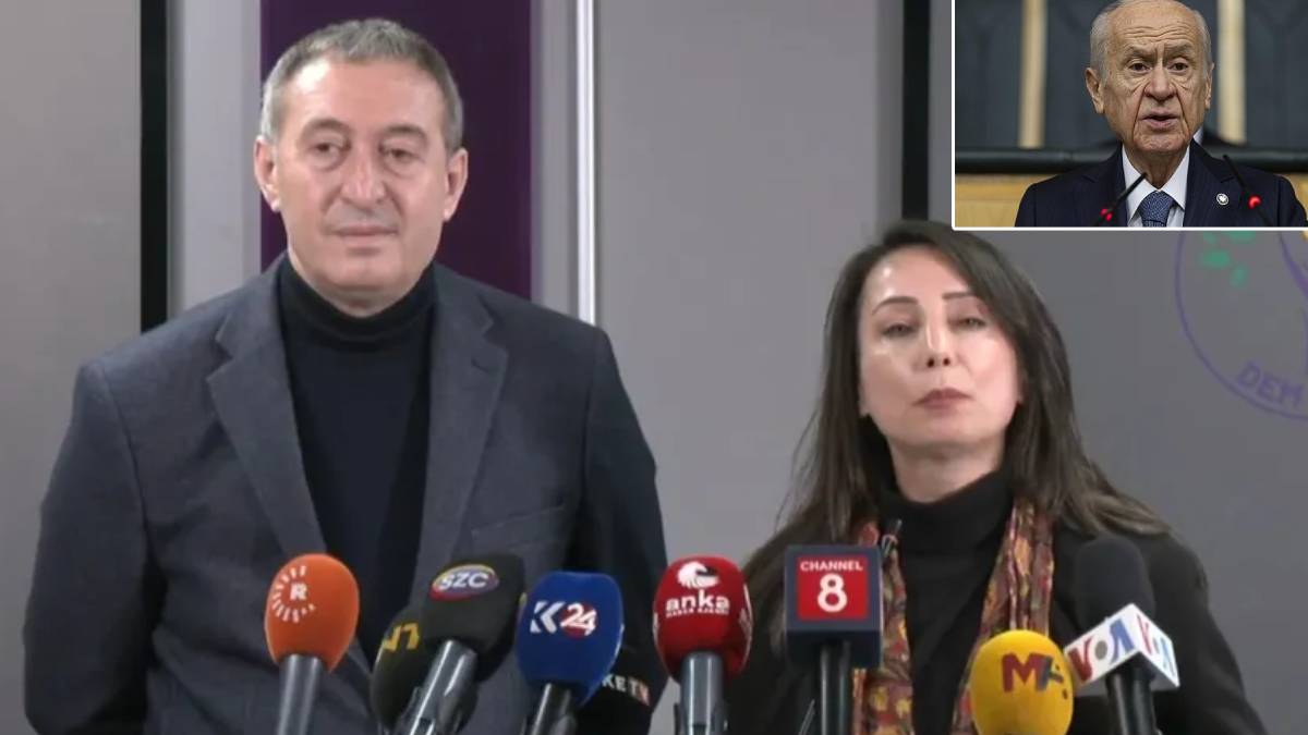 DEM Parti’den kayyum tepkisi: Bahçeli hakkında da dava açmaları gerekiyor