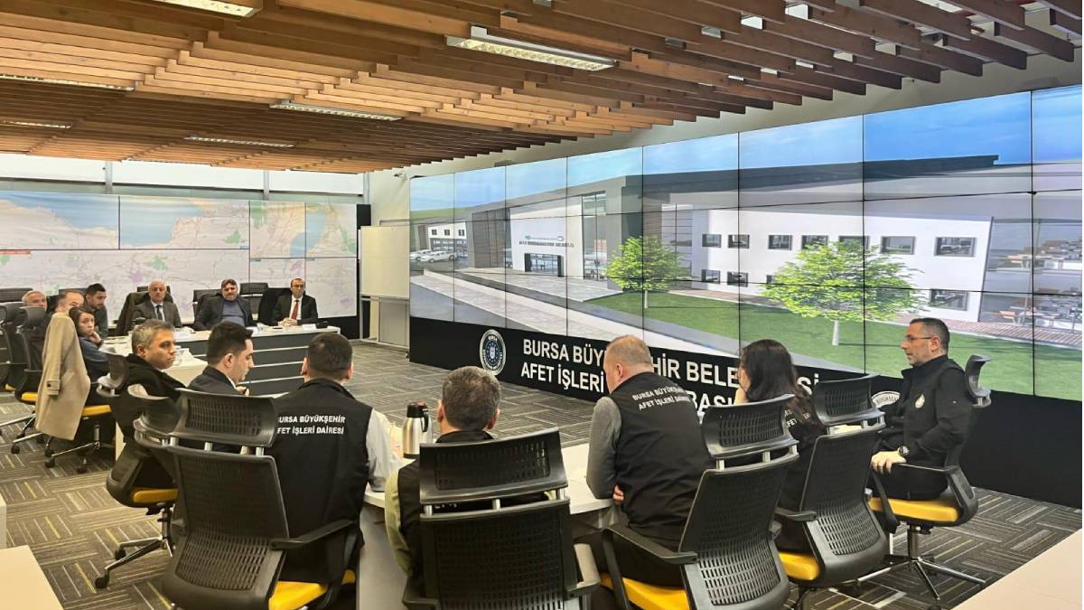 Bursa Büyükşehir’de gündem, ‘Afet yönetimi’