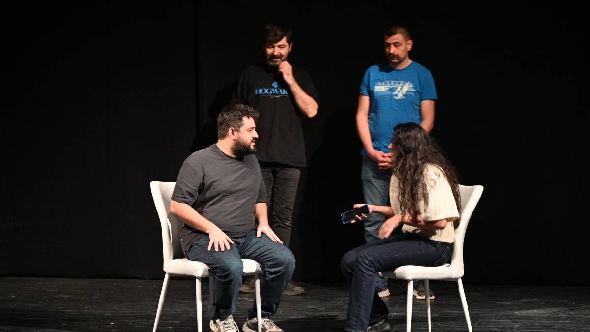 Bozüyük’te sahnelenen doğaçlama tiyatro oyunu beğenildi