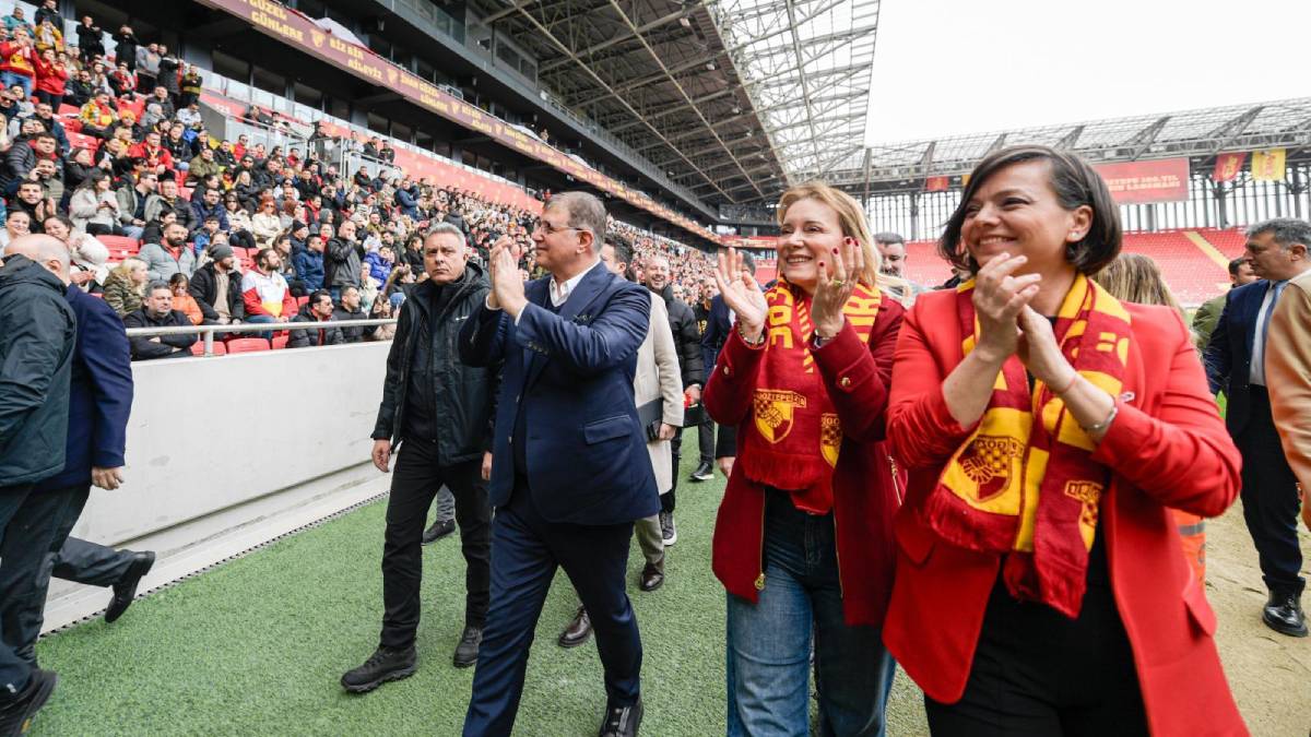 Göztepe'nin 100. yıl coşkusu başladı