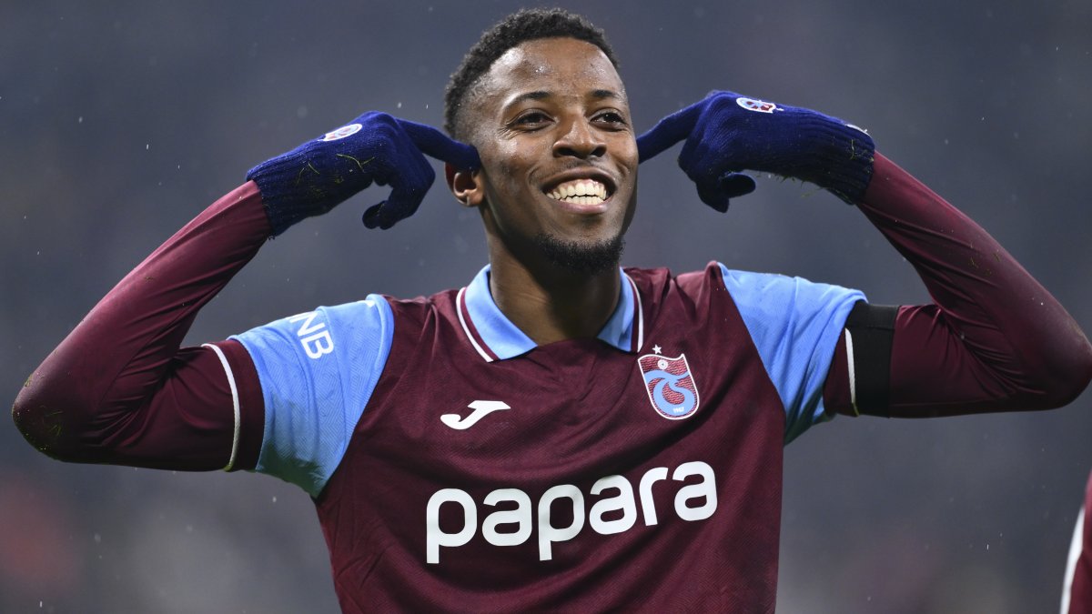 Trabzonspor'un golcüsü Simon Banza: Bugün gerçekten iyiydik kazanabileceğimiz bir maçtı