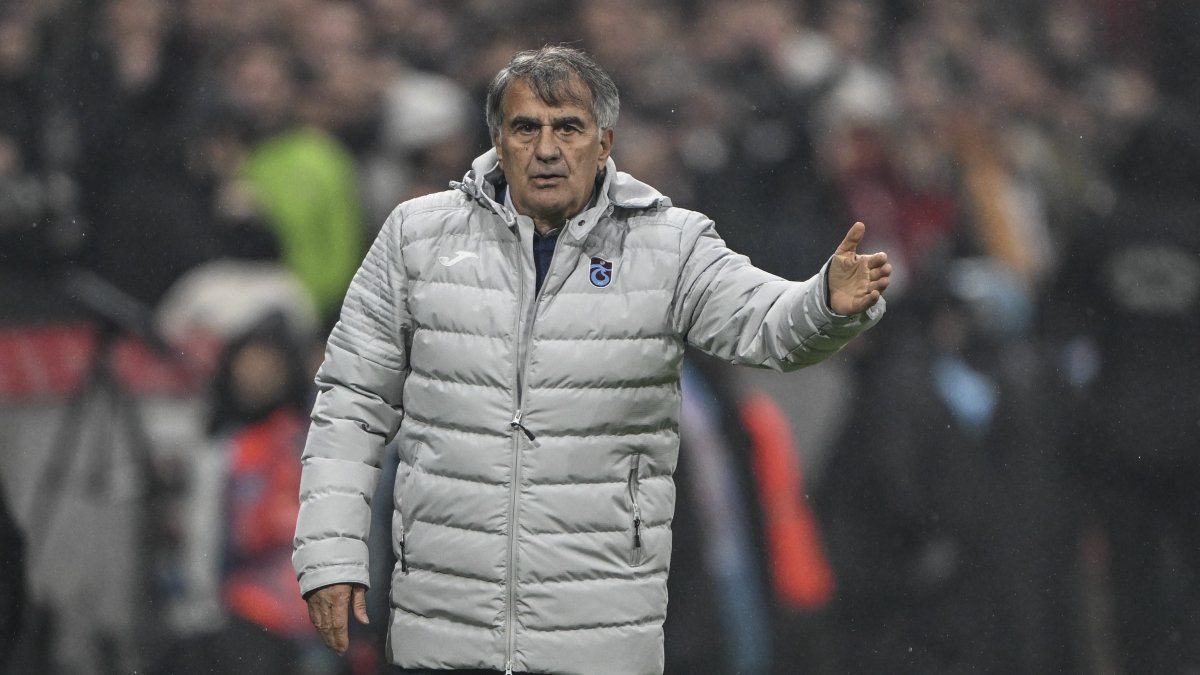 Trabzonspor Teknik Direktörü Şenol Güneş: Maçın hakkı beraberlikti