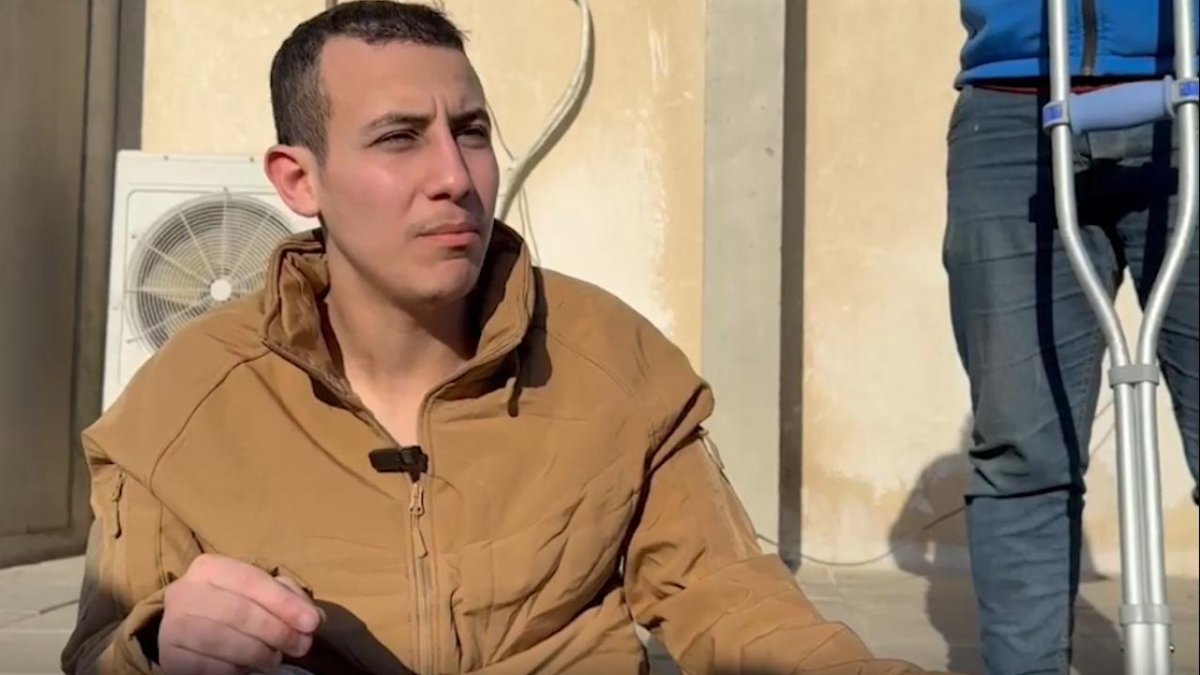 Esir takasında serbest kalan Adil Sabih, İsrail’in zulmünü anlattı: Bacağımı keserek işkence yaptılar