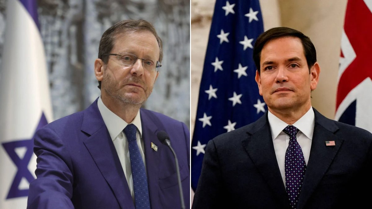 ABD’li Bakan Rubio, İsrail Cumhurbaşkanı Herzog ile görüştü