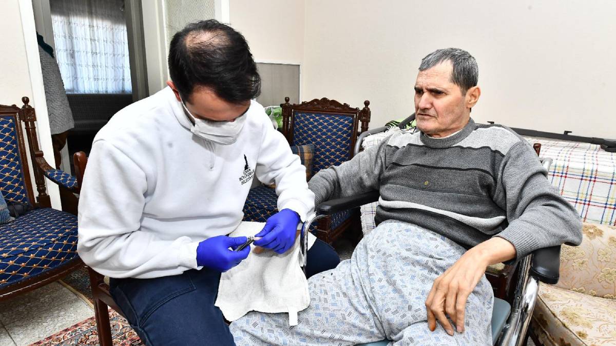 Kalplere dokunan hizmet: Evde Bakım