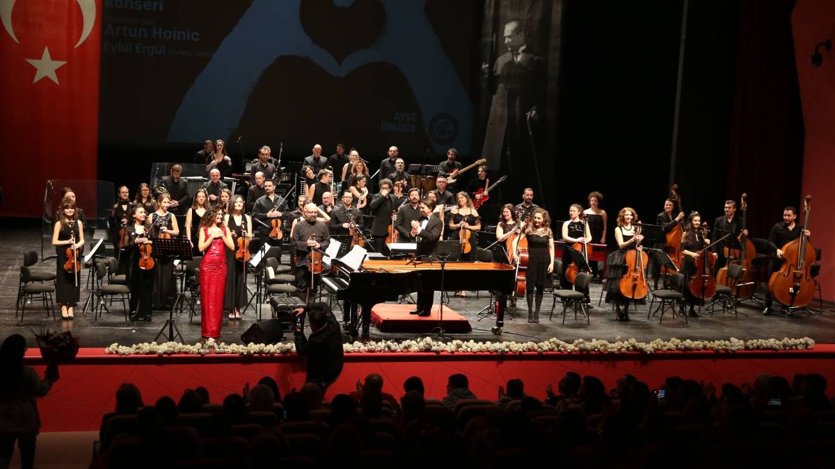 Senfoniden sevgililer gününe özel konser