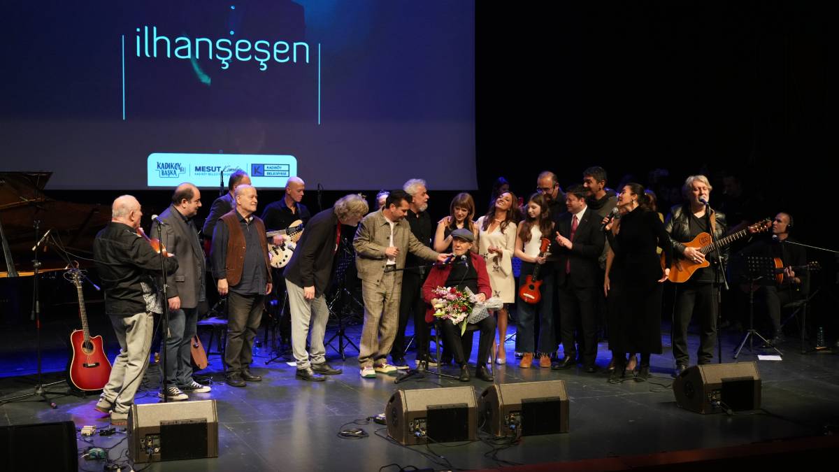 İlhan Şeşen’in 55. sanat yılı Kadıköy’de kutlandı