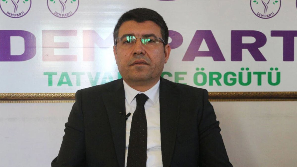 DEM Partili Tatvan Belediye Başkanı Mümin Erol gözaltında