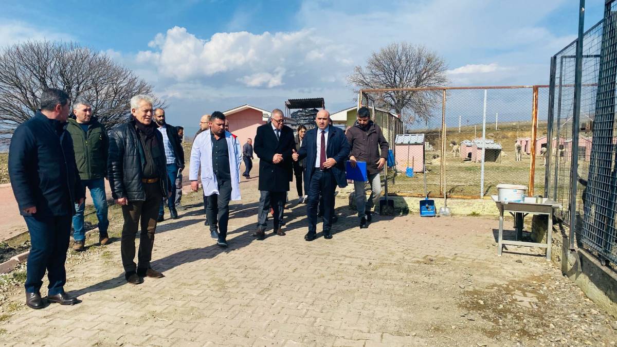 Hayvan Bakım Evi ziyaret edildi