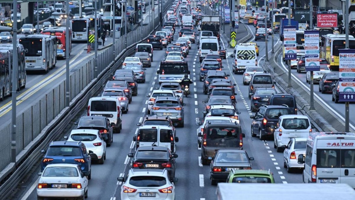 Trafikteki toplam araç sayısı 31,4 milyonu aştı