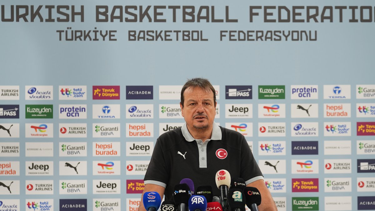 A Milli Erkek Basketbol Takımı Başantrenörü Ergin Ataman: Gruptan lider çıkmak istiyoruz
