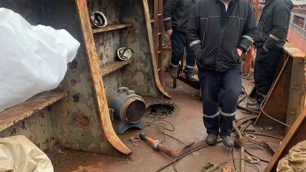 Yalova'da tersanede patlama! 4 işçi yaralandı