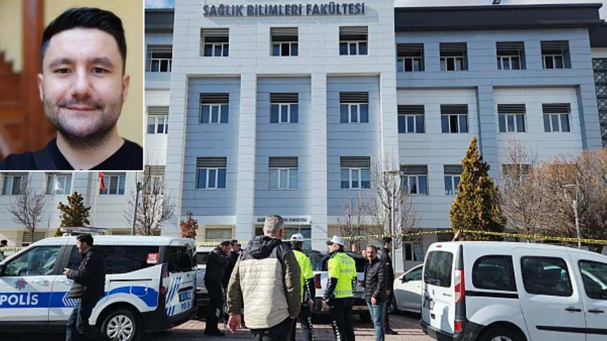 Akademisyeni vuran öğrenci üniversiteye iki silahla girmiş