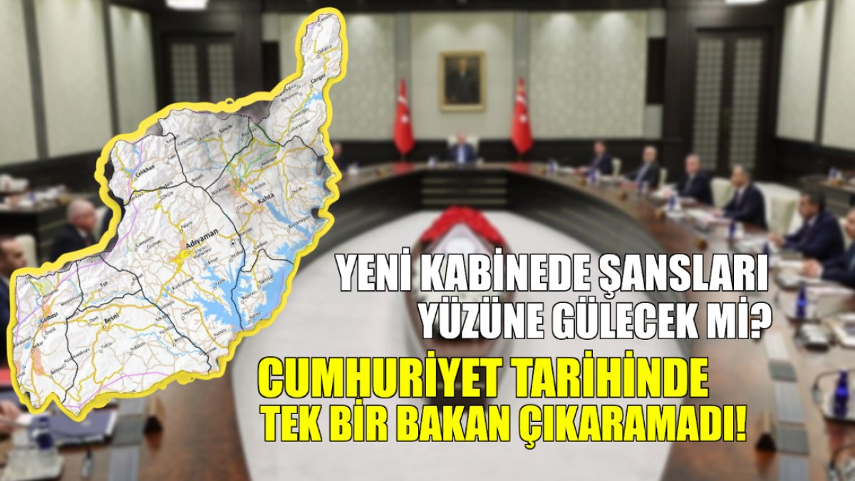O ilimiz Cumhuriyet tarihi boyunca bir tane bile bakan çıkaramadı! Yeni kabinede şans yüzlerine gülecek mi?