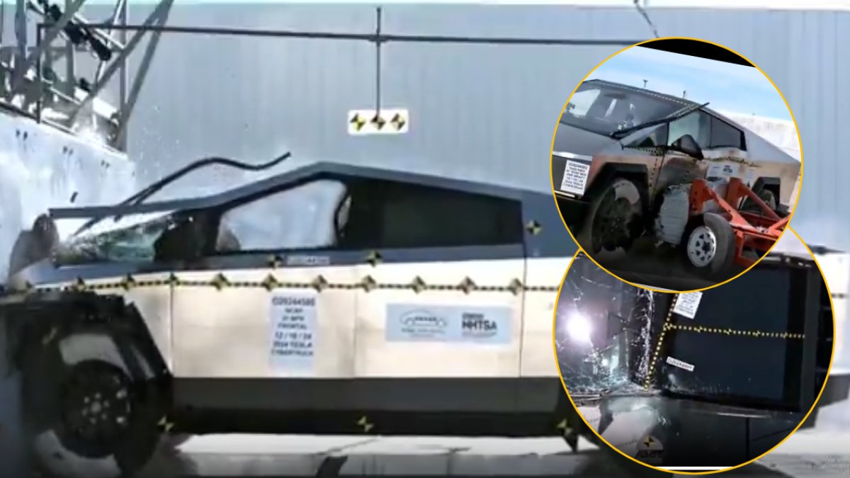 Tesla Cybertruck'tan çarpışma testi ortaya çıktı: Yıldızları topladı, şüpheleri dağıttı!