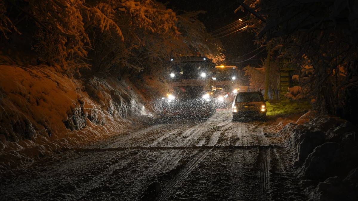 Başkan Köse karla mücadelede ekipleri yalnız bırakmadı