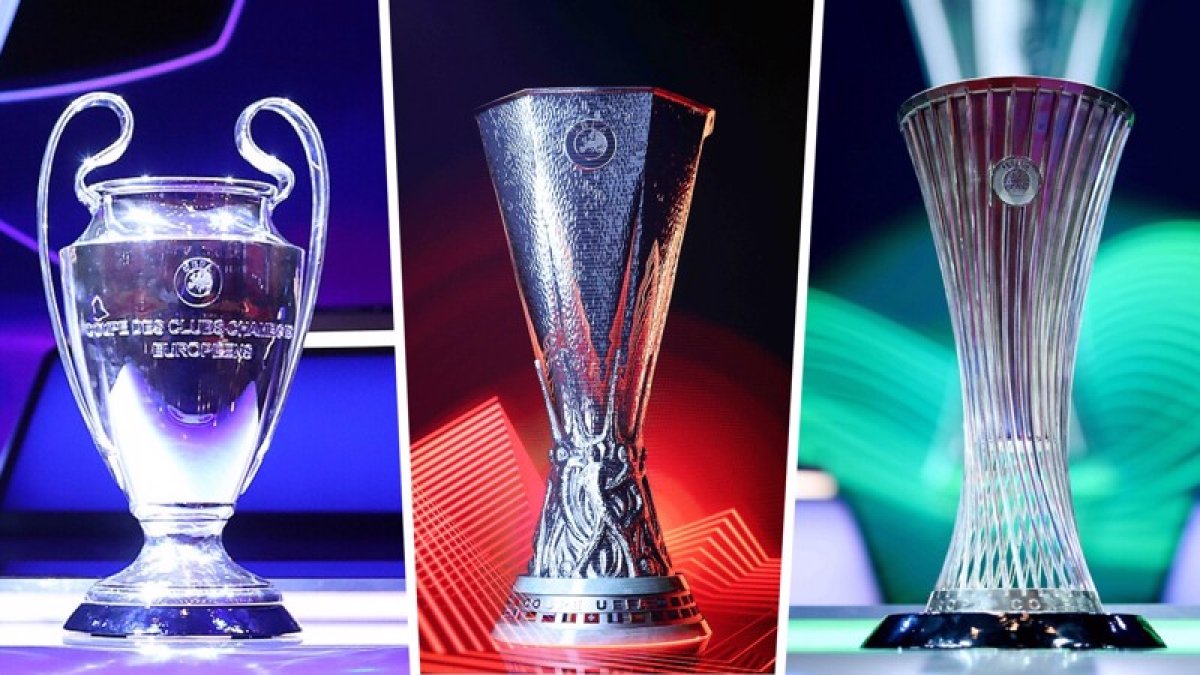 Şampiyonlar Ligi, Avrupa Ligi ve Konferans Ligi'nde son 16 turu için kura çekimi yarın yapılacak