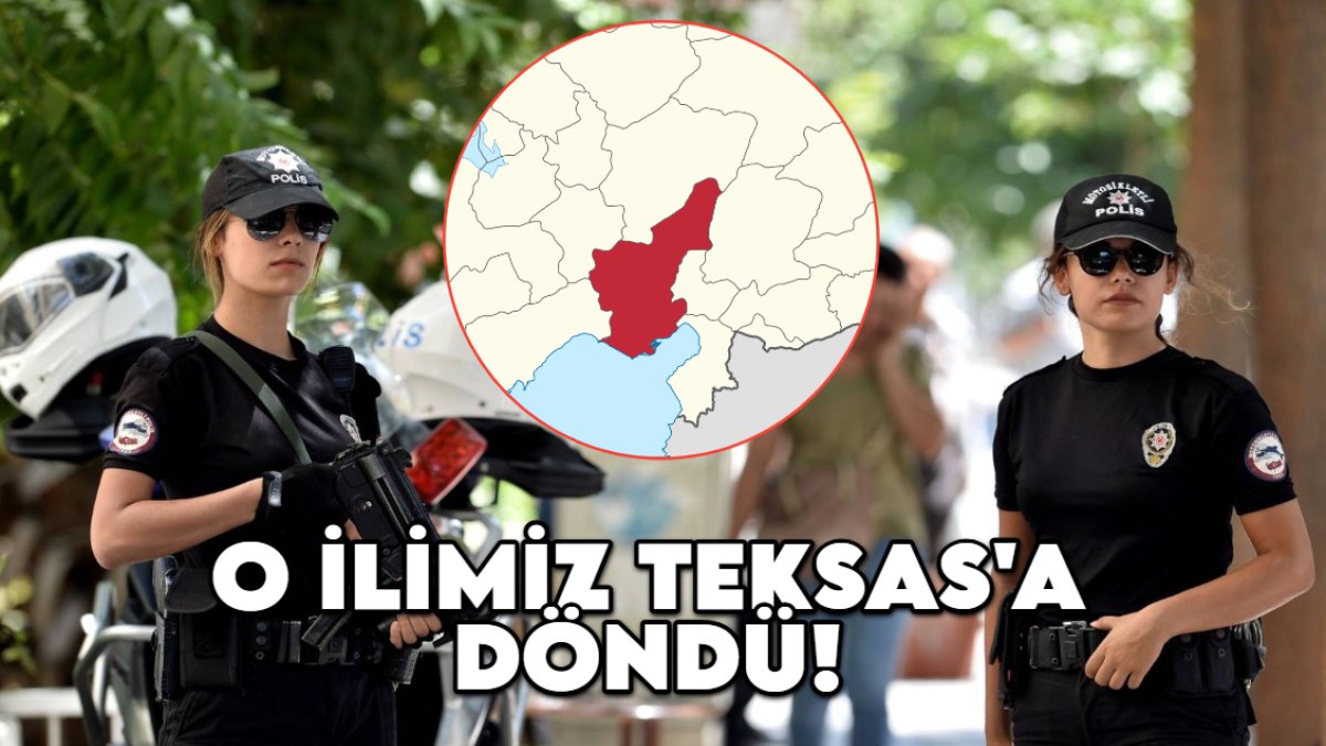 Film değil gerçek: O İlimiz Teksas'a döndü! Polis güvenlik için iş yerlerinin önünde nöbete başladı