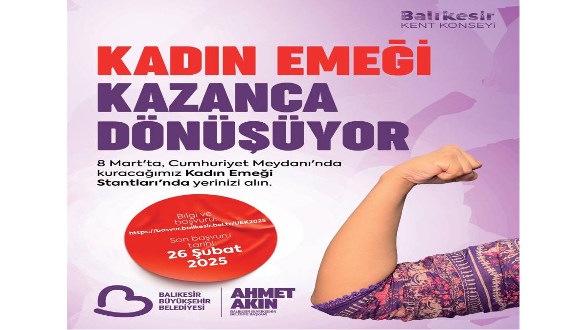 8 Mart’ta kadın emeği kazanca dönüşecek