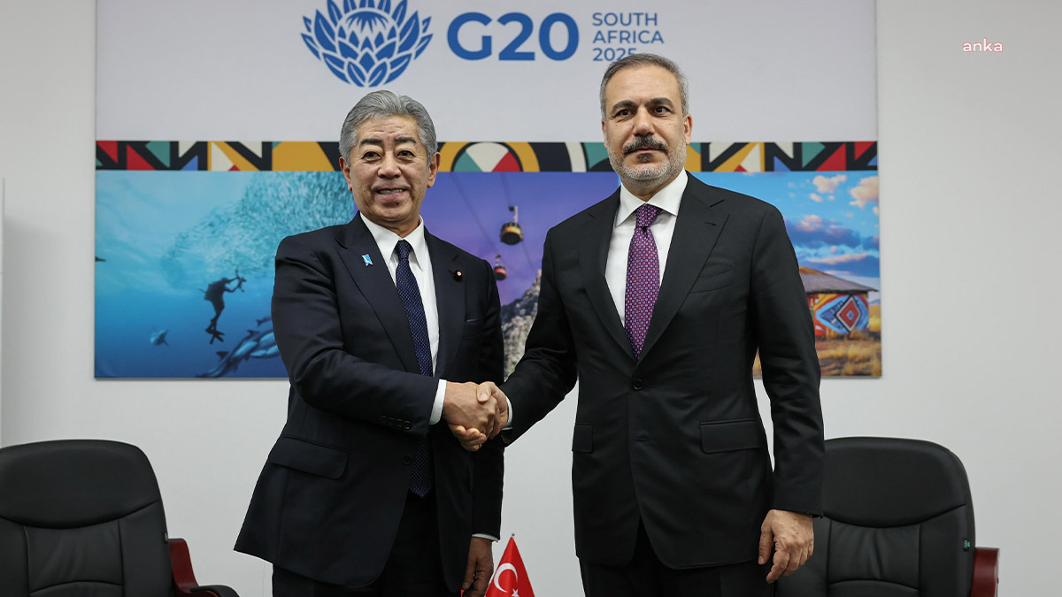 Fidan, Japonya Dışişleri Bakanı Iwaya ile görüştü