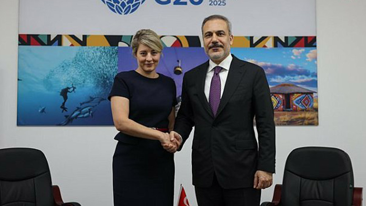 Fidan, Kanada Dışişleri Bakanı Joly ile G20 zirvesinde bir araya geldi
