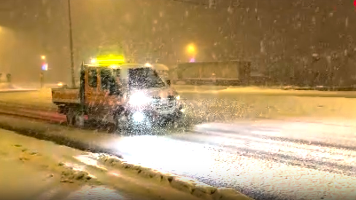 Bolu Dağı büyük araç geçişine kapatıldı