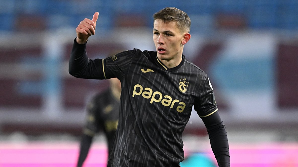 Trabzonspor'un Ukraynalı futbolcusu Danylo Sikan: Daha iyi bitirebilirdik maçı ama önemli olan kazanmaktı