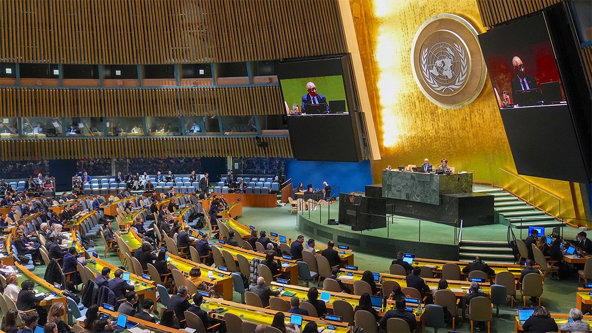 BM, Rusya'nın Ukrayna'dan çekilme tasarısını kabul etti