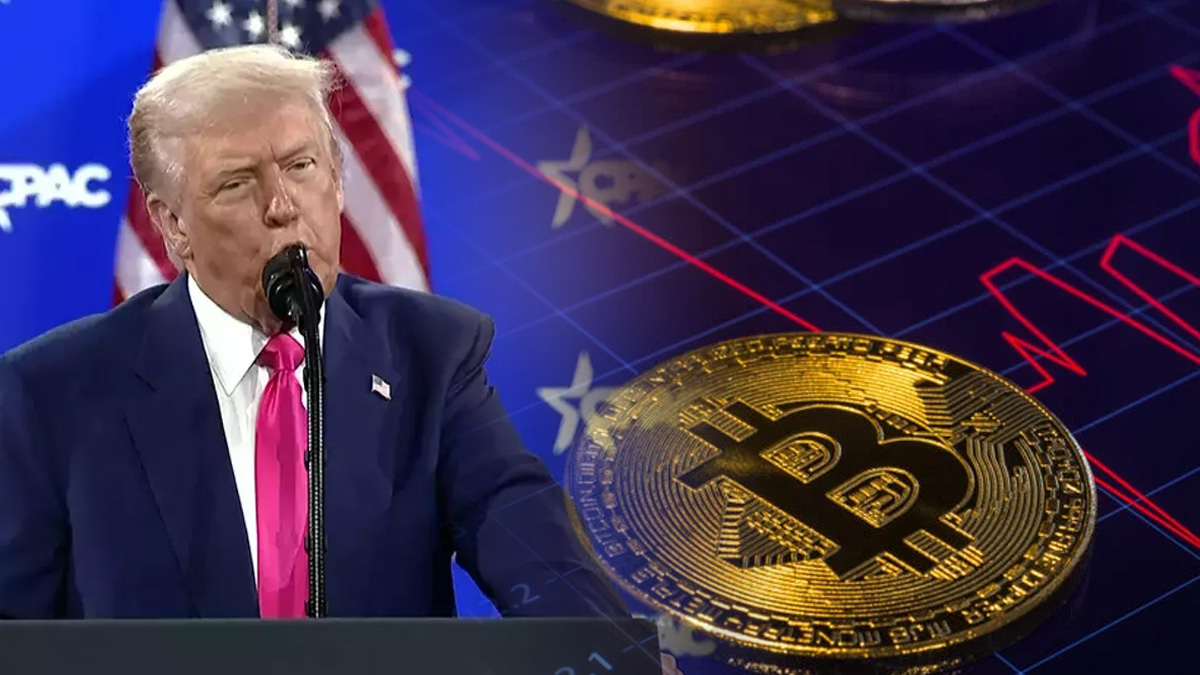 Kripto para piyasası Trump'la birlikte dibi gördü! Bitcoin alarm veriyor