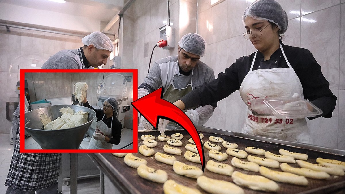 Okul değil üretim hane! Günde 4 bin ekmek üretiyor, yılda 2 milyon ciro yapıyor! 30 öğrencisiyle üretime tam destek