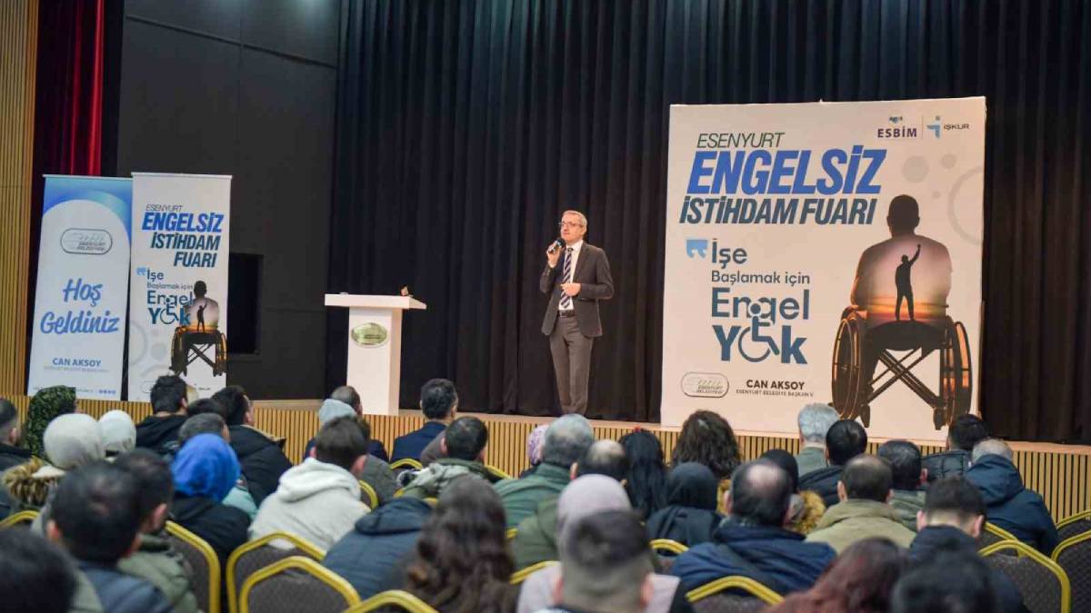 Onlarca firma, binlerce engelli istihdamı...İstanbul’un en kapsamlı istihdam fuarı Esenyurt’ta