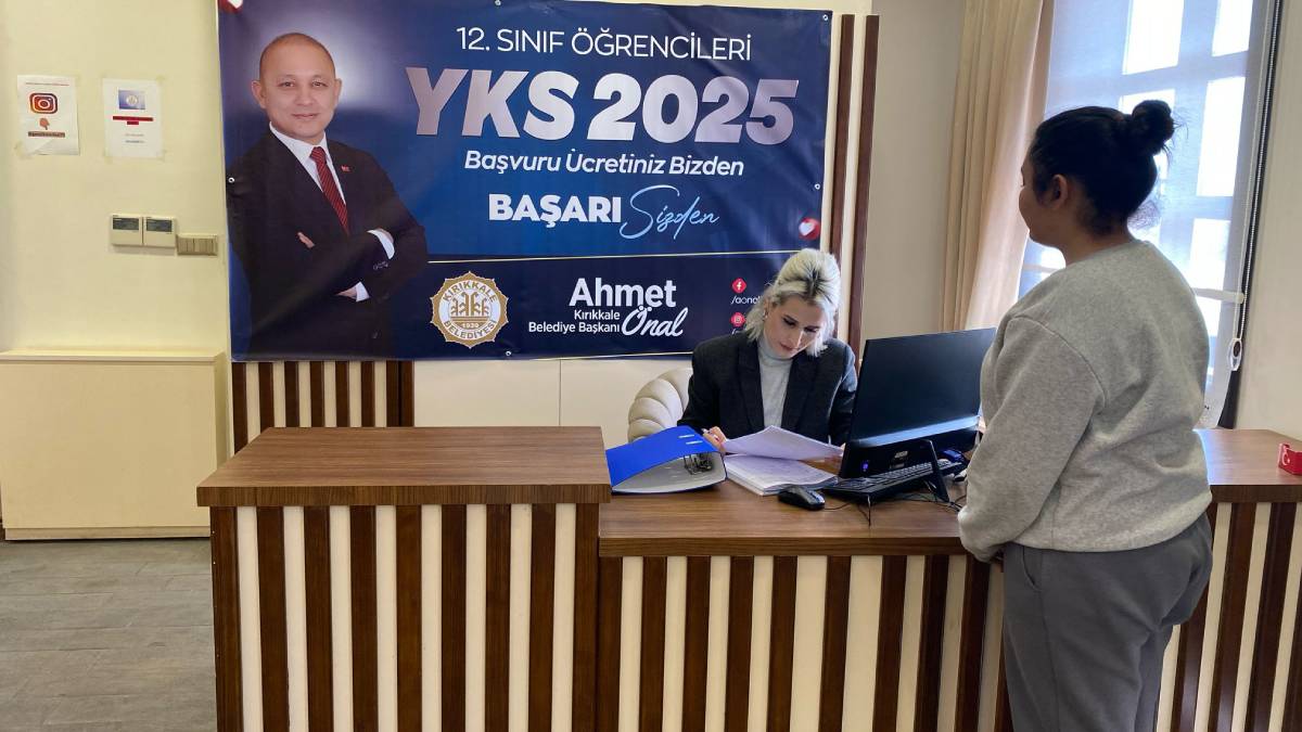 Kırıkkale Belediyesinden 12. sınıf öğrencilerine YKS desteği