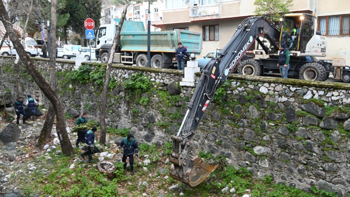 Tarihi Çaybaşı Deresi’ni kameralar koruyacak
