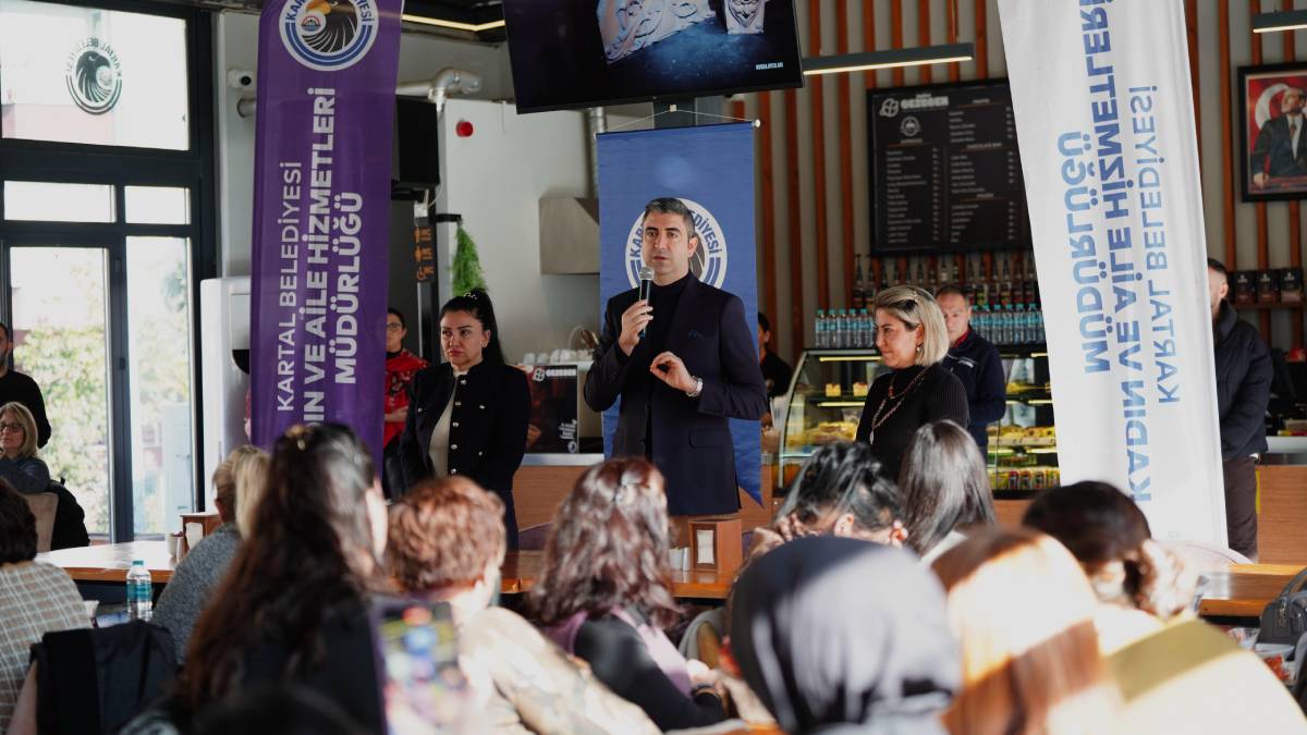 Başkan Yüksel, Okul Aile Birliği Başkanları ve Kartal Kadın Meclisi üyeleri ile buluştu