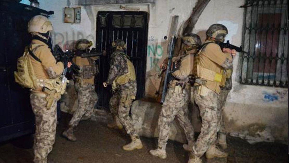 8 ayrı suç örgütüne operasyon: 63 şüpheli yakalandı, 48’i tutuklandı