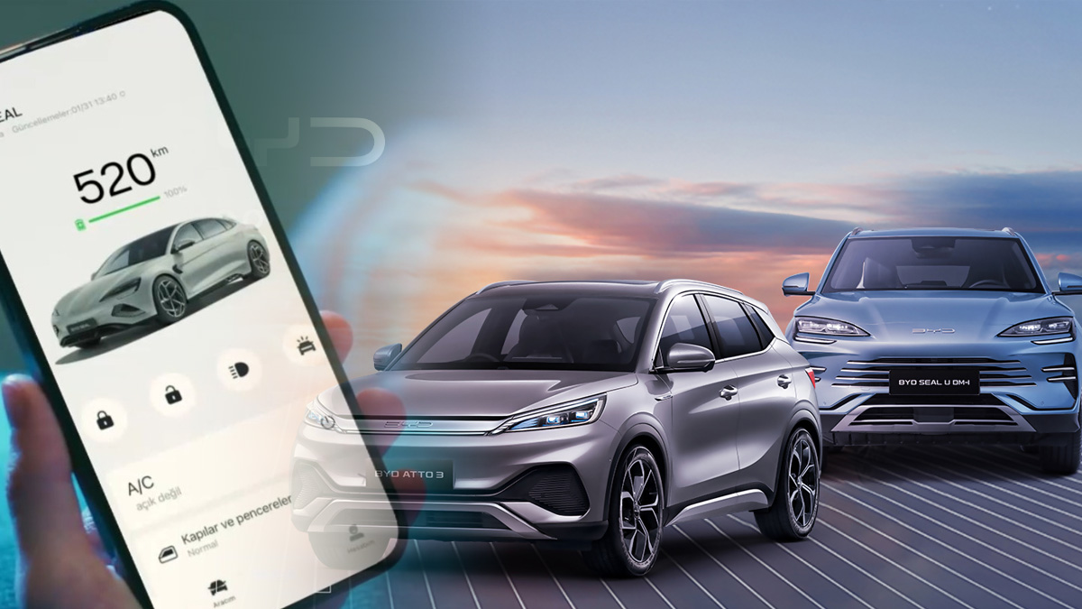 Artık BYD'ler de Türkiye'de Tesla gibi oluyor hem de ücretsiz! BYD'ler internet bağlantısına kavuştu
