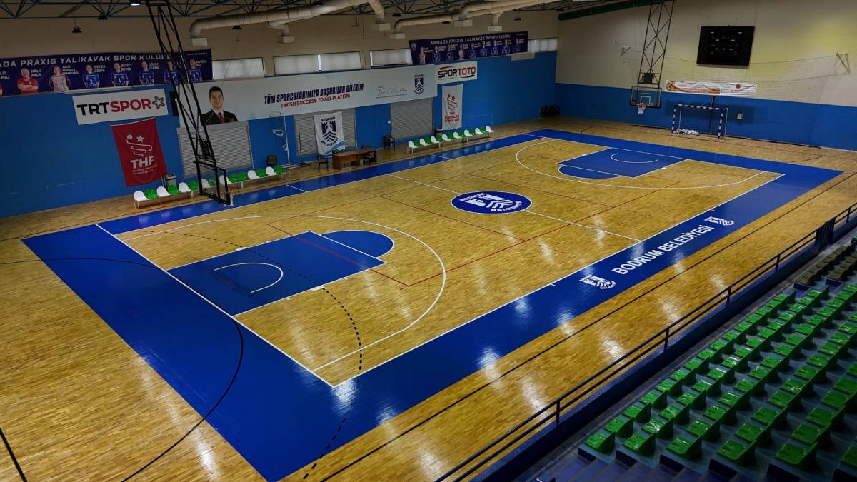 Binnaz Karakaya Spor Salonu'nda çalışmalar tamamlandı