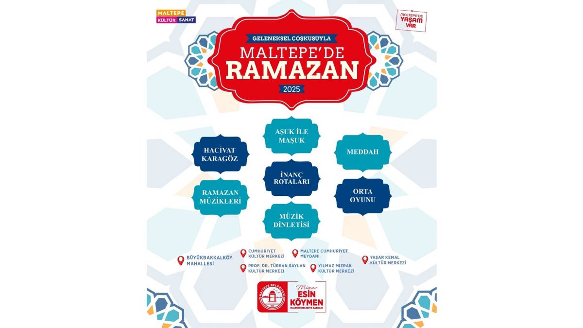 Maltepe Belediyesi’nin Ramazan hazırlıkları tamamlandı