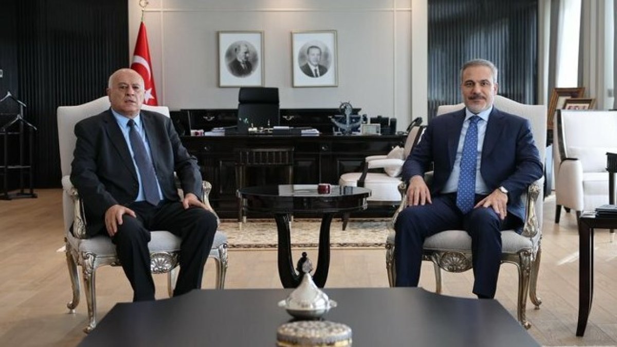 Fidan, Fetih Genel Sekreteri Rajub ile Ankara’da görüştü: Filistinli gruplara birlik çağrısı