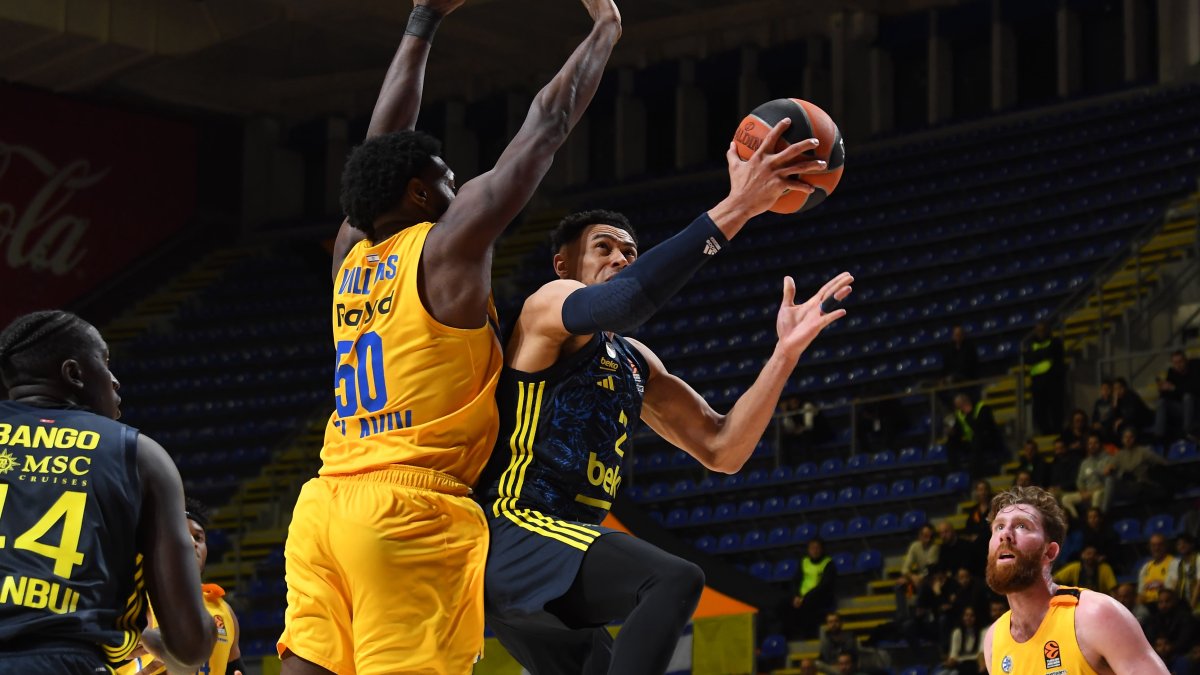 Fenerbahçe Beko, Maccabi'ye kaybetti: EuroLeague'de 9. mağlubiyet