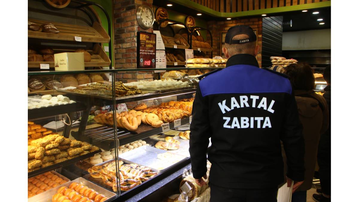 Kartal Belediyesinden fırınlara Ramazan denetimi