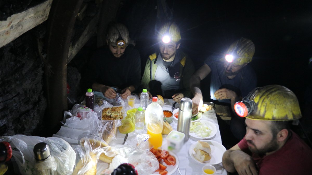 Yerin metrelerce altında ilk sahur