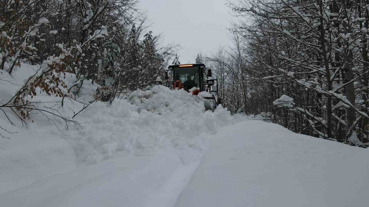 Kastamonu'da 36 köye ulaşım sağlanamıyor