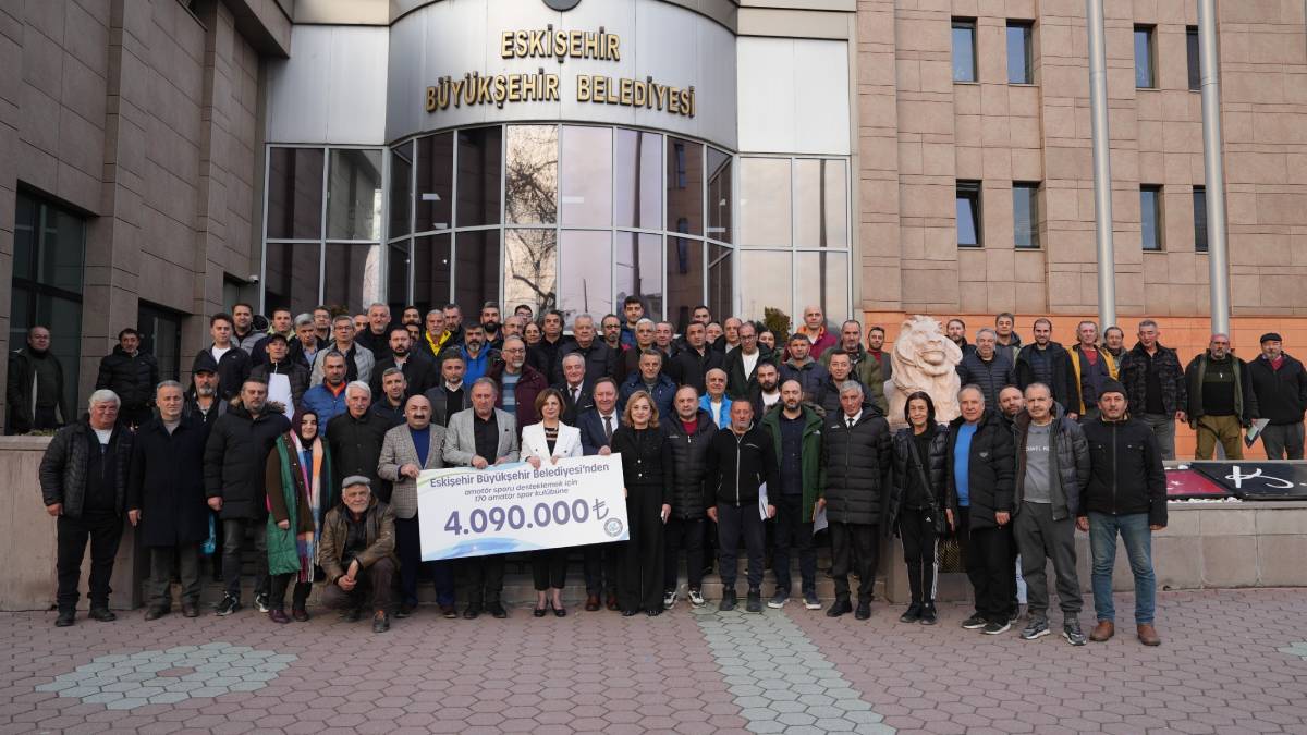 Büyükşehirden amatör kulüplere destek