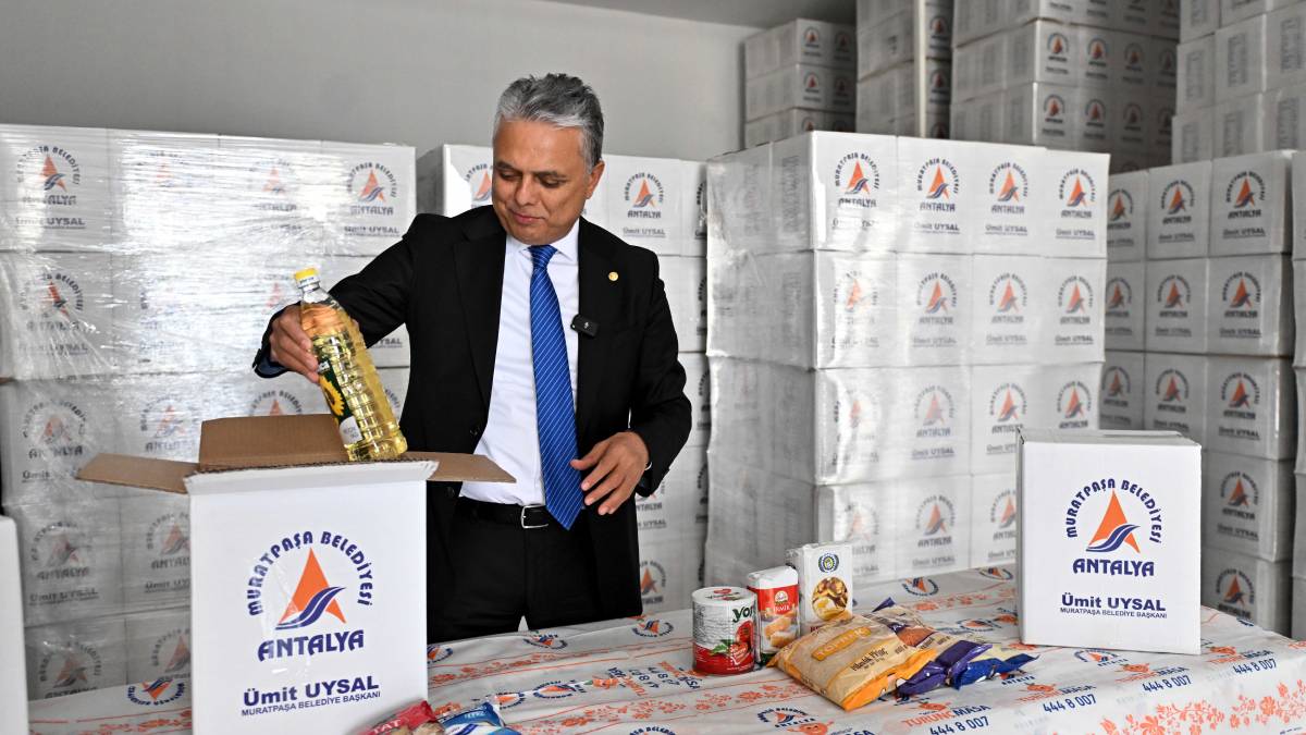 Muratpaşa’da Ramazan dayanışması